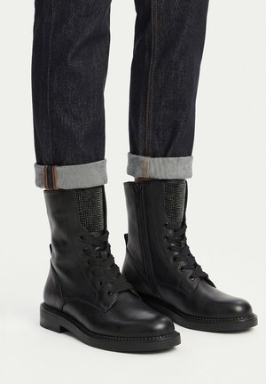 Lasocki, LASOCKI BOOTS WOMEN'S BLACK 5907964268864 - Schnürstiefelette - black