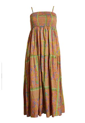 Glamorous CARE EMPIRE STRAPPY MIDAXI  - Hverdagskjole - pink neon paisley