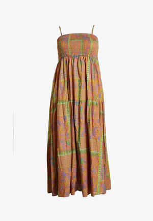 Glamorous CARE EMPIRE STRAPPY MIDAXI - Hverdagskjole - pink neon paisley