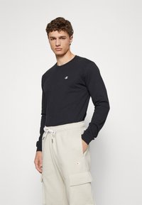 Champion LONG SLEEVE - Top s dlhým rukávom - black