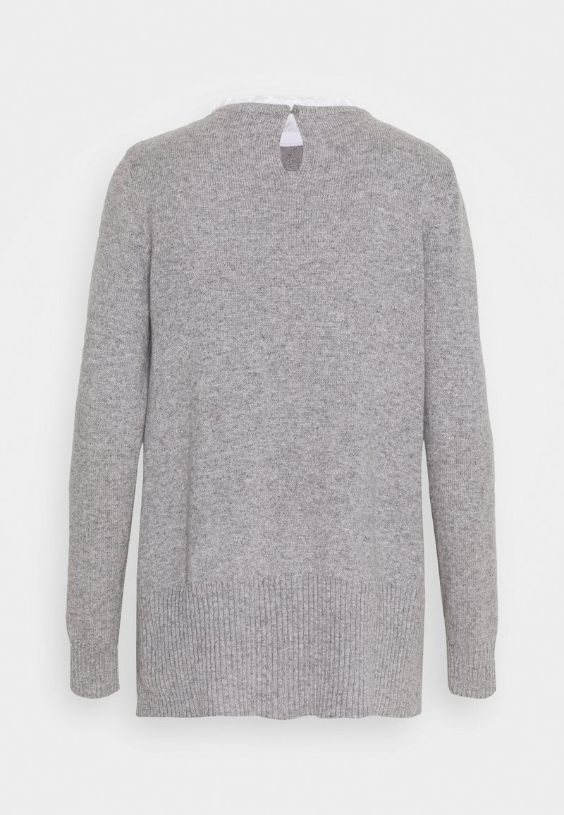 Damen Kleider | Esprit 2 IN 1 Strickpullover light grey/hellgrau - BG60684 Damen Kleider | Esprit 2 IN 1 Strickpullover light grey/hellgrau - BG60684
