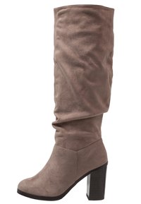 New Look Laarzen met hoge hak - light brown