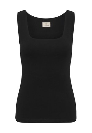 Kaffe, KAOLEAH SQUARE TOP - Débardeur - black deep
