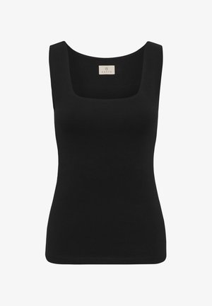 Kaffe, KAOLEAH SQUARE TOP - Débardeur - black deep