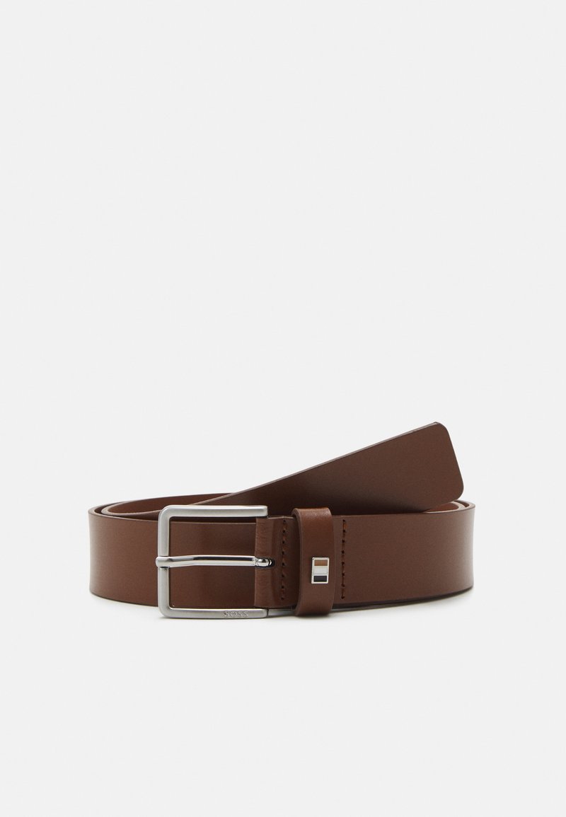 BOSS THER FLAG - Dalykinio stiliaus diržas - medium brown