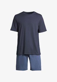 Non sélectionné, dunkelblau blau