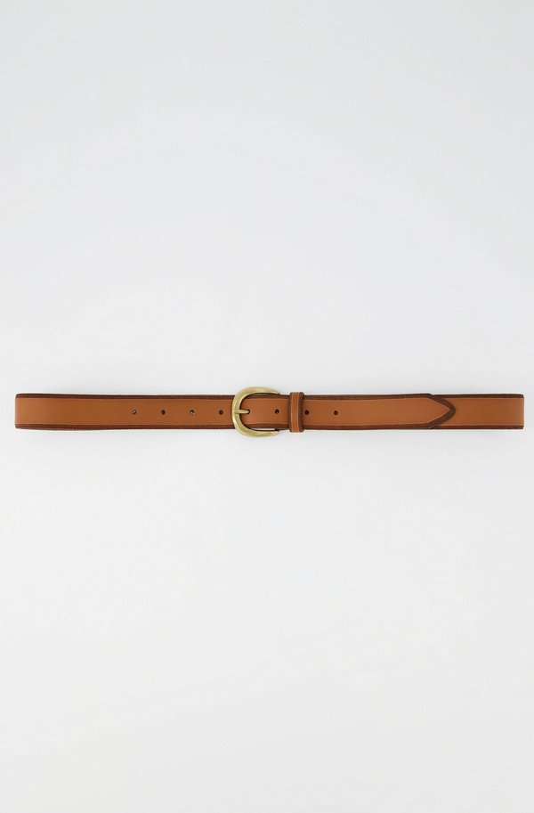 GROSSE GRÖSSEN WECHSELSCHNALLE LÄNGE  - Gürtel - cognac