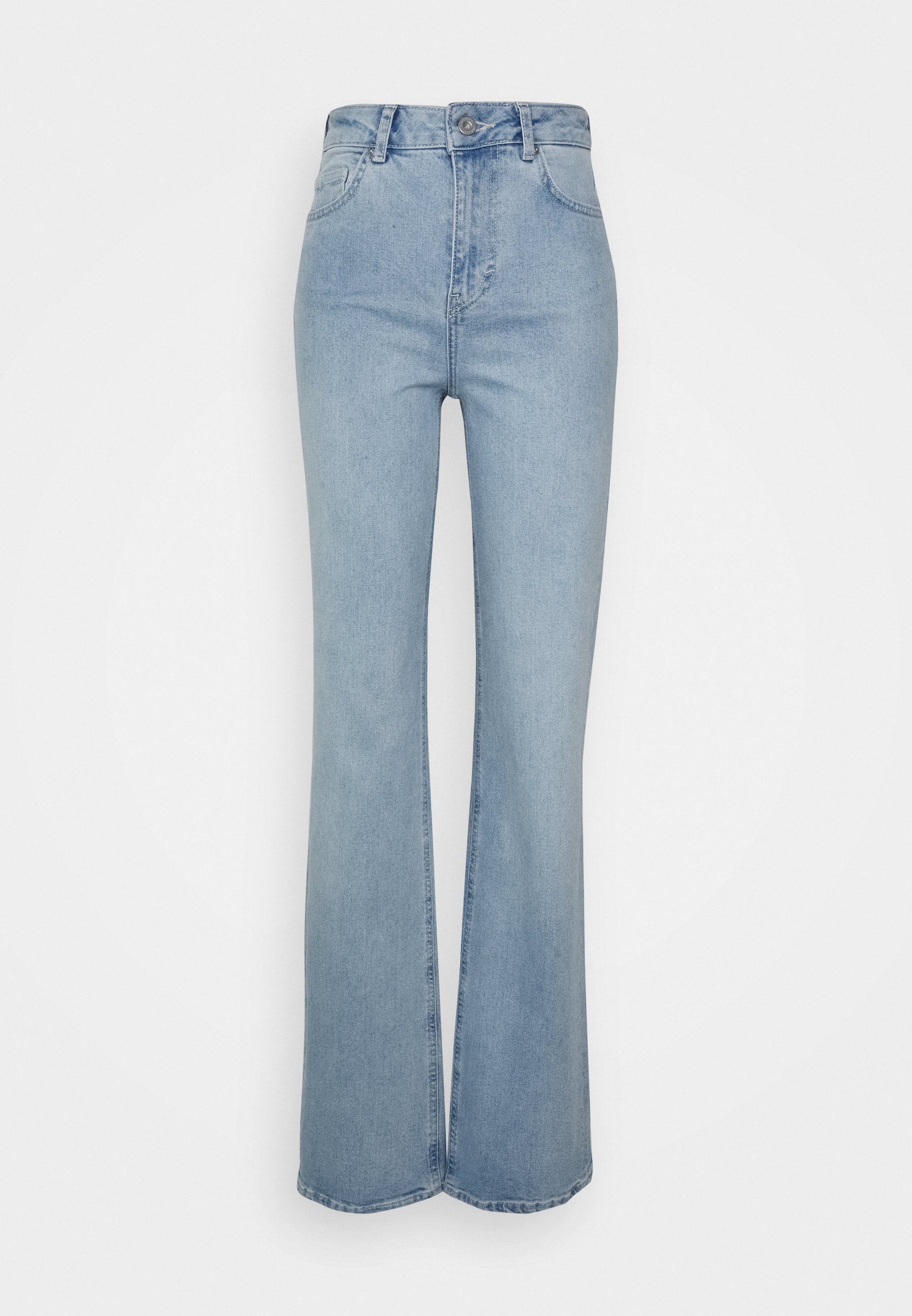 PIECES Tall PCHOLLY - Relaxed fit jeans - light blue denim/lichtblauw -  Zalando.nl