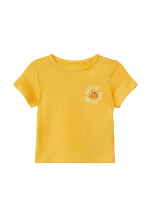 T-Shirt print - gelb