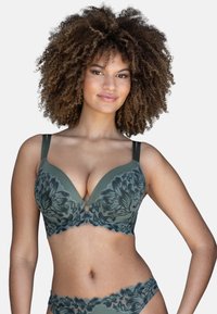 Underwired bra - olive