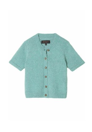 REGULAR FIT - FLUFFY - Cardigan - light teal