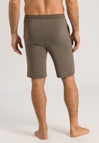Hanro CASUALS - Pyjamabroek - dark elmwood melange