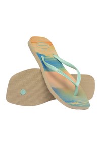 Havaianas SQUARE GIGI HADID - Lahtised kingad - sand grey