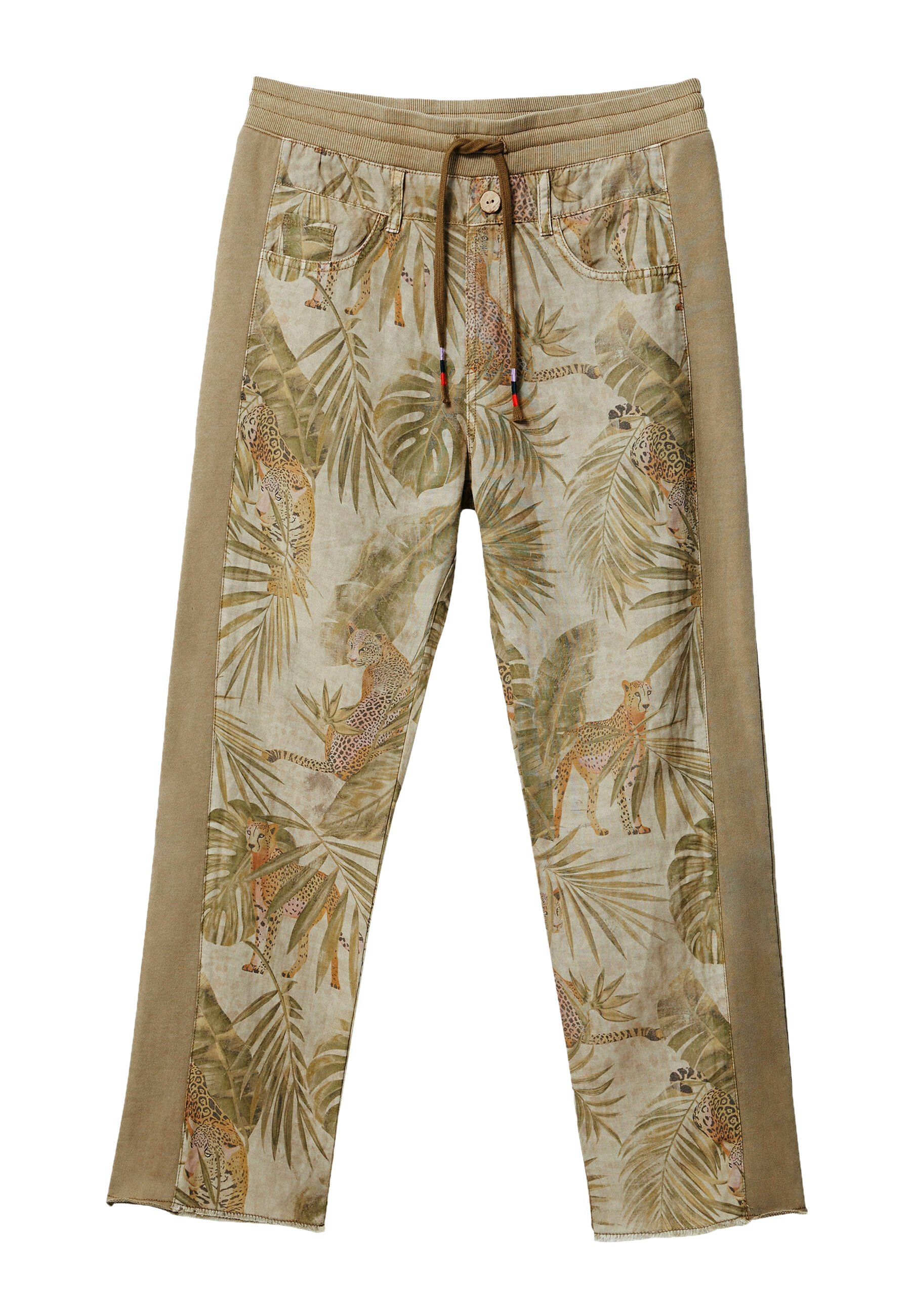Desigual TROPICAL HYBRID - Pantaloni - brown/marrone - Zalando.it