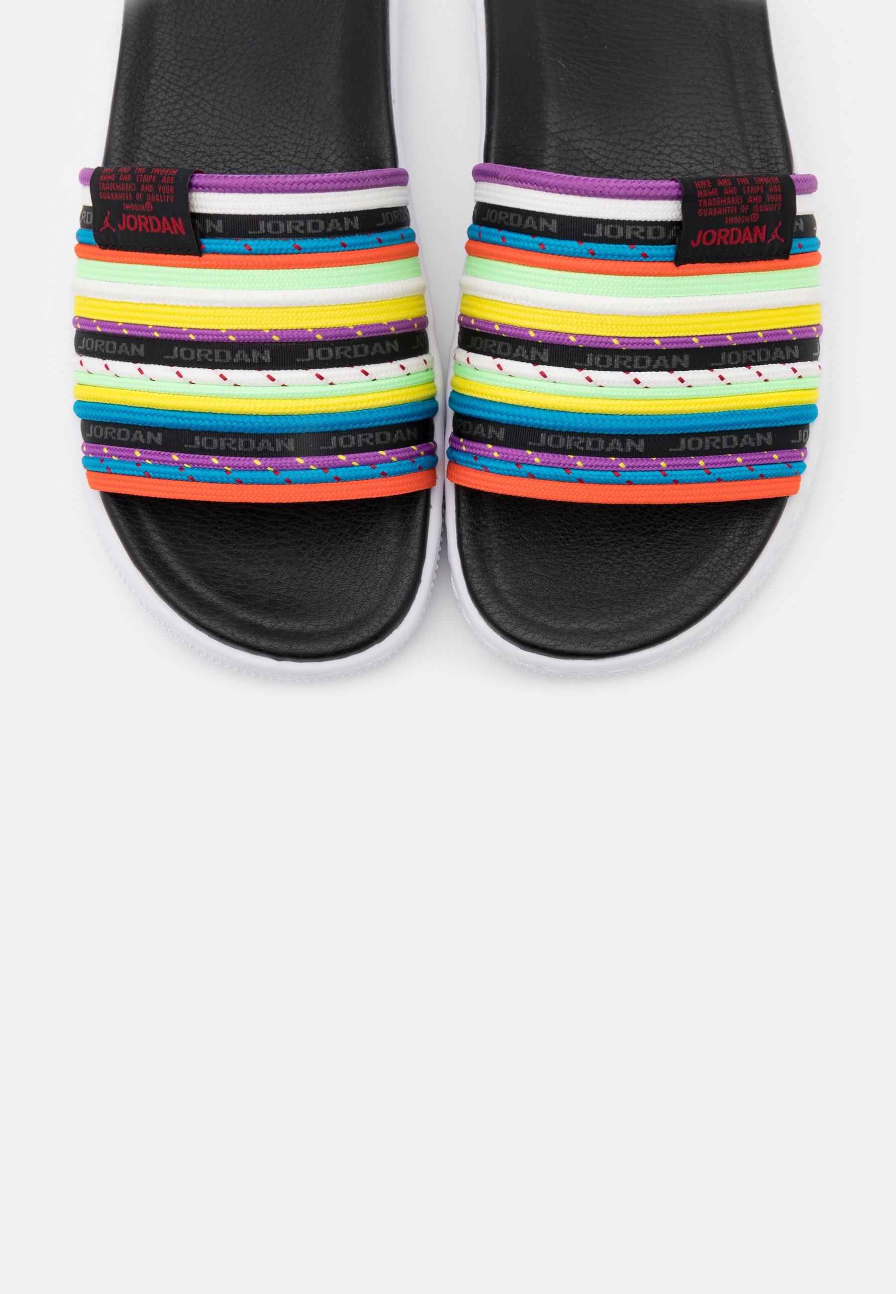 Jordan MODERO 2 SLIDE - Muiltjes - multicolor/gym red/white/meerkleurig -  Zalando.nl