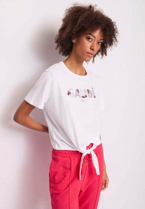 T-shirt con stampa - bianco