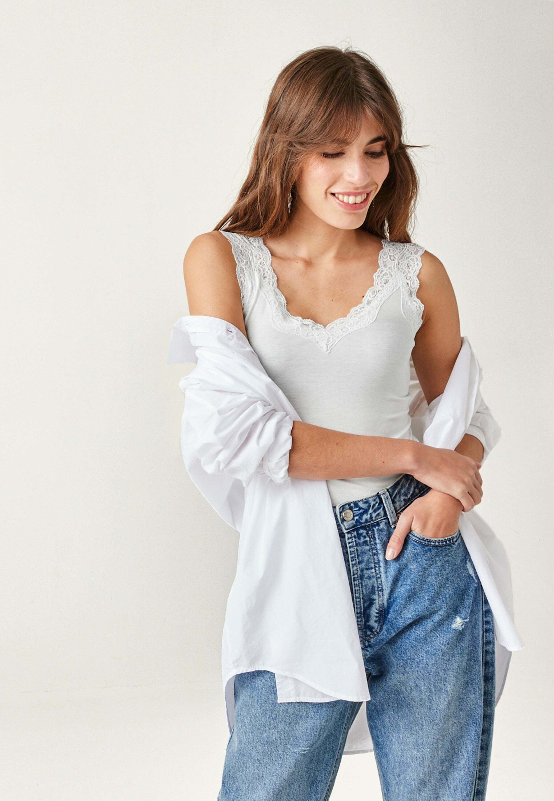 Kalinga Ashok Tee Shirt Femme Bleu Hotel Kalinga Promod Tee Shirt