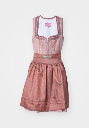 Krüger Dirndl Tiroliečių moterų kostiumas - braun