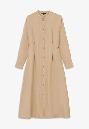 bugatti, LINEN-MIX - Shirt dress - beige