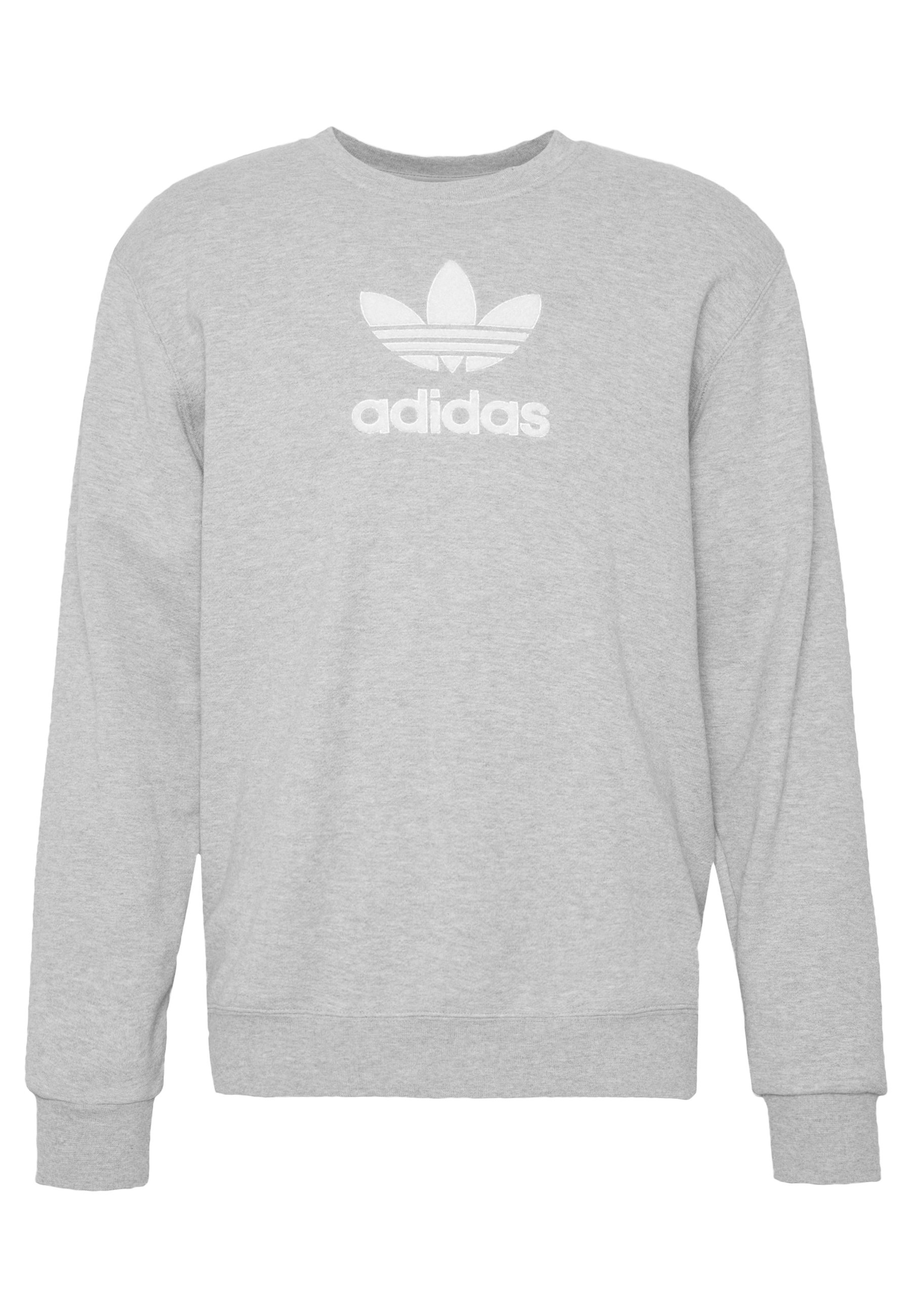 adidas Originals ADICOLOR PREMIUM LONG SLEEVE PULLOVER adidas originals shop, adidas Sweatshirt medium grey Herren