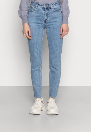 ONLY ONLEMILY RAW MAE - Vaqueros rectos - light blue denim