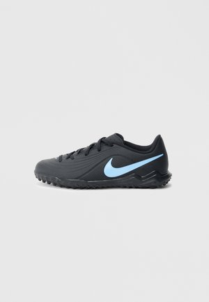 JR TIEMPO MAESTRO CLUB TF UNISEX - Nogometne kopačke za umetno travo - black/ice blue