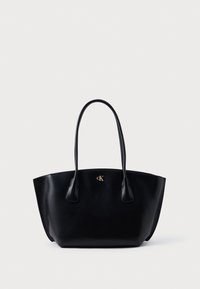 MEDIUM DOME TOTE - Bevásárlótáska - black/antique light gold-coloured