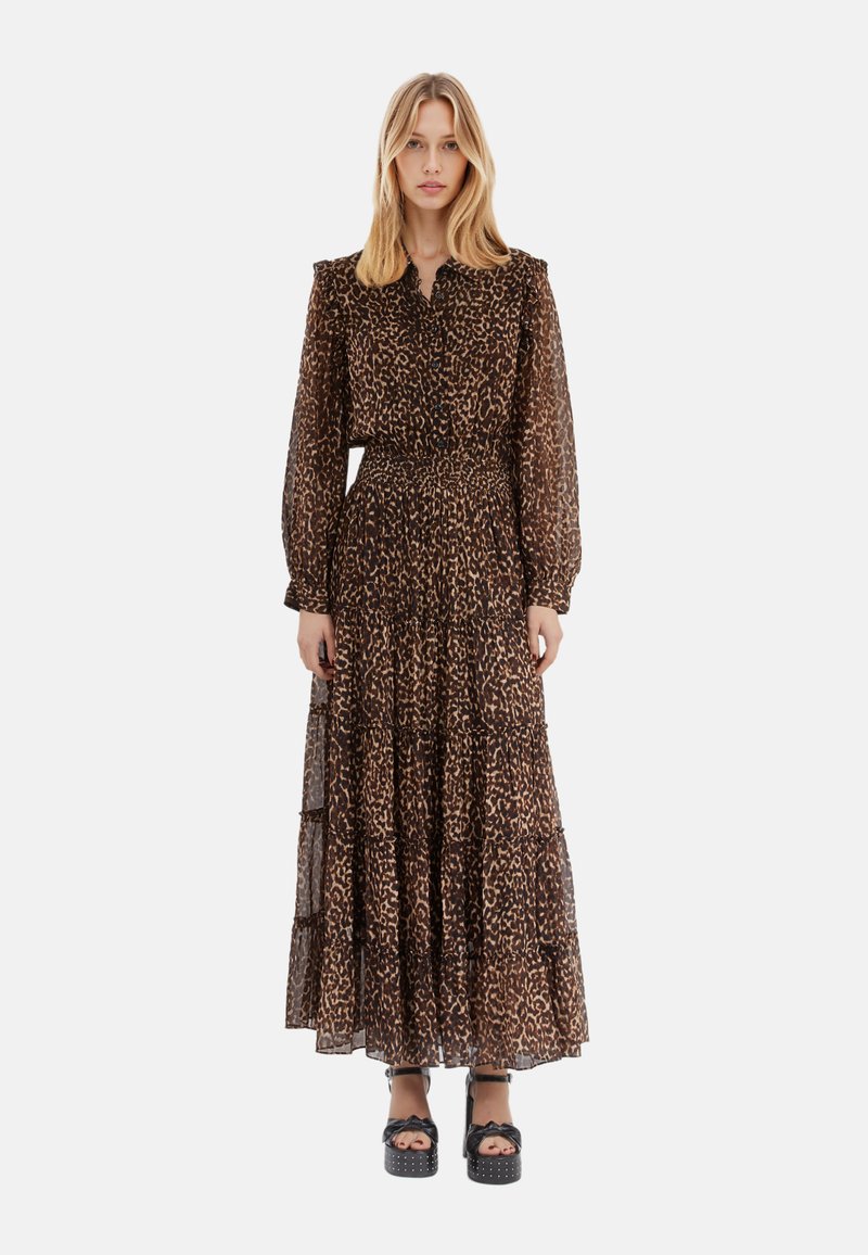 The Kooples - Vestido largo - leopard, Ampliar