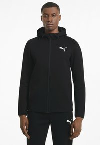 Puma Felpa con zip - black