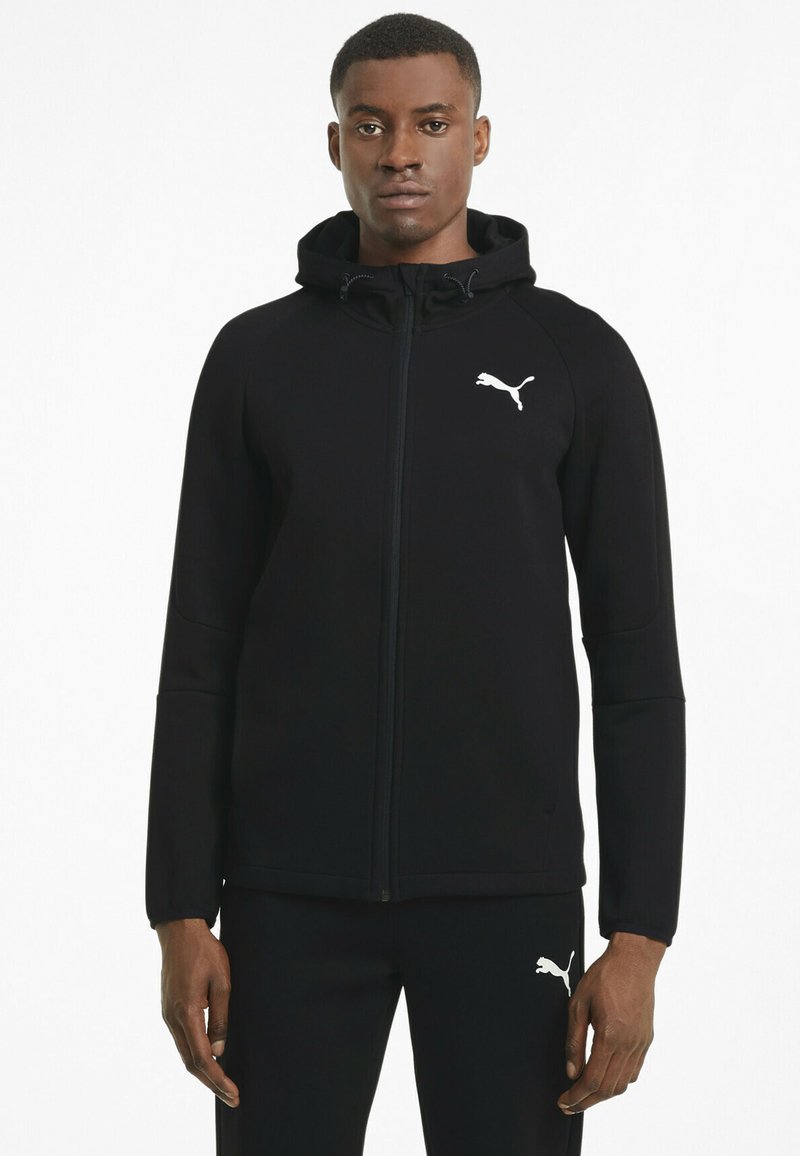 Puma Felpa con zip - black