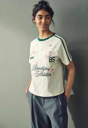 T-Shirt print - ecru white