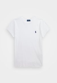 COTTON JERSEY CREWNECK TEE - Basic T-shirt - white