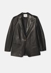 Leren jas - black