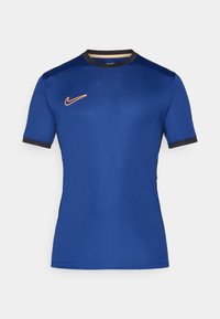ACADEMY TOP - Camiseta deportiva - blue void/black/orange pulse