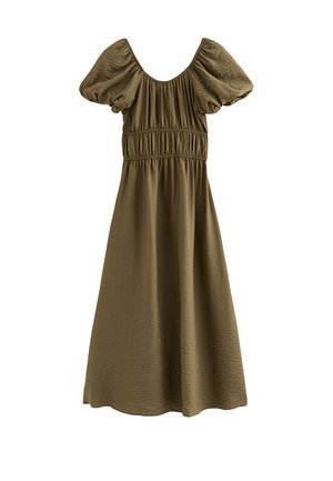 MILKMAID MIDI - Vestito casual - khaki