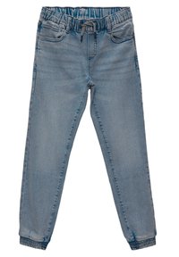 s.Oliver STYLE PETE AILLE MI-HAUTE  - Jeans Straight Leg - blau