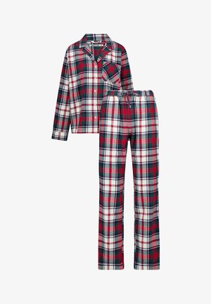 America Today, SET - Pigiama - green red