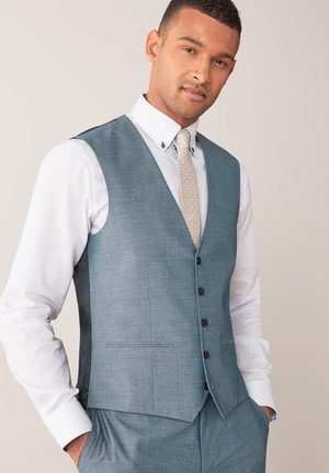 SLIM FIT TWO BUTTON - Suit jacket - light blue
