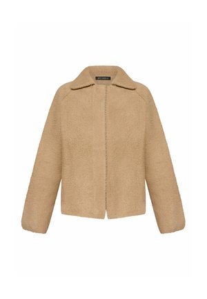 Betty Barclay, BETTY BARCLAY MIT KRAGEN STRICK-CARDIGAN - Gilet - beige