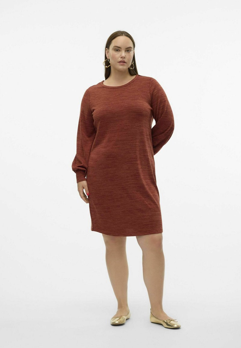 Vero Moda Curve Jurk rood Vero Moda Curve Jurk rood