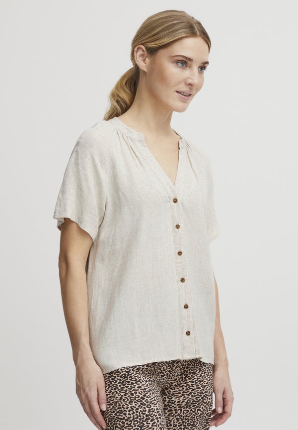 BYJohanna - Button-down blouse - nature linen