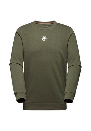 Mammut CORE CREW NECK ORIGINAL - Sweatshirt - dark marsh