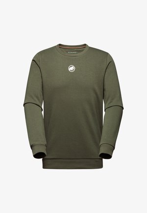 Mammut CORE CREW NECK ORIGINAL - Sweatshirt - dark marsh
