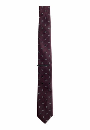 Krawatte - burgundy red