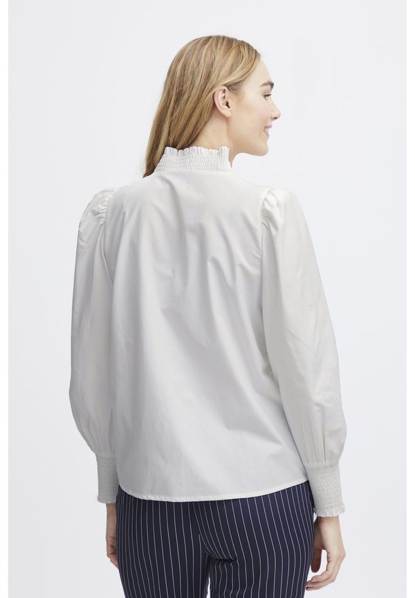 FRPOPS - Button-down blouse - blanc de blanc3