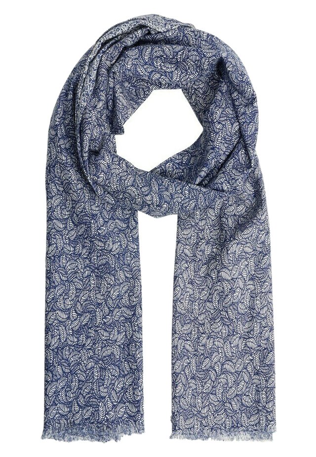 HOJAS - Écharpe - niebieski