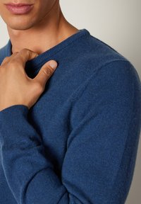 Falconeri Stickad tröja - blue-grey