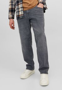 Jack & Jones - IMIKE ORIGINAL  NOOS PLS - Jeans Straight Leg - black denim Thumbnail-Bild 1