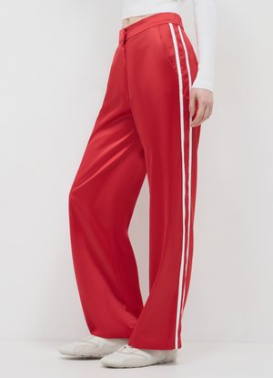 Calliope CON PROFILI - Stoffhose - rosso scuro