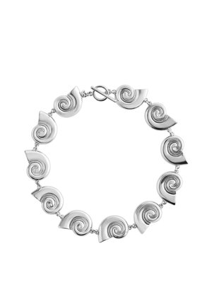 & OTHER STORIES, & OTHER STORIES SHELL NECKLACE - Ogrlica - silver-coloured